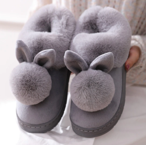 CozyFeet - Chaussons Bunny Luxe pour un Confort Ultime
