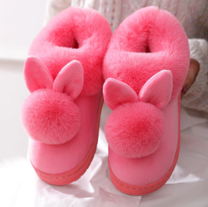 CozyFeet - Chaussons Bunny Luxe pour un Confort Ultime