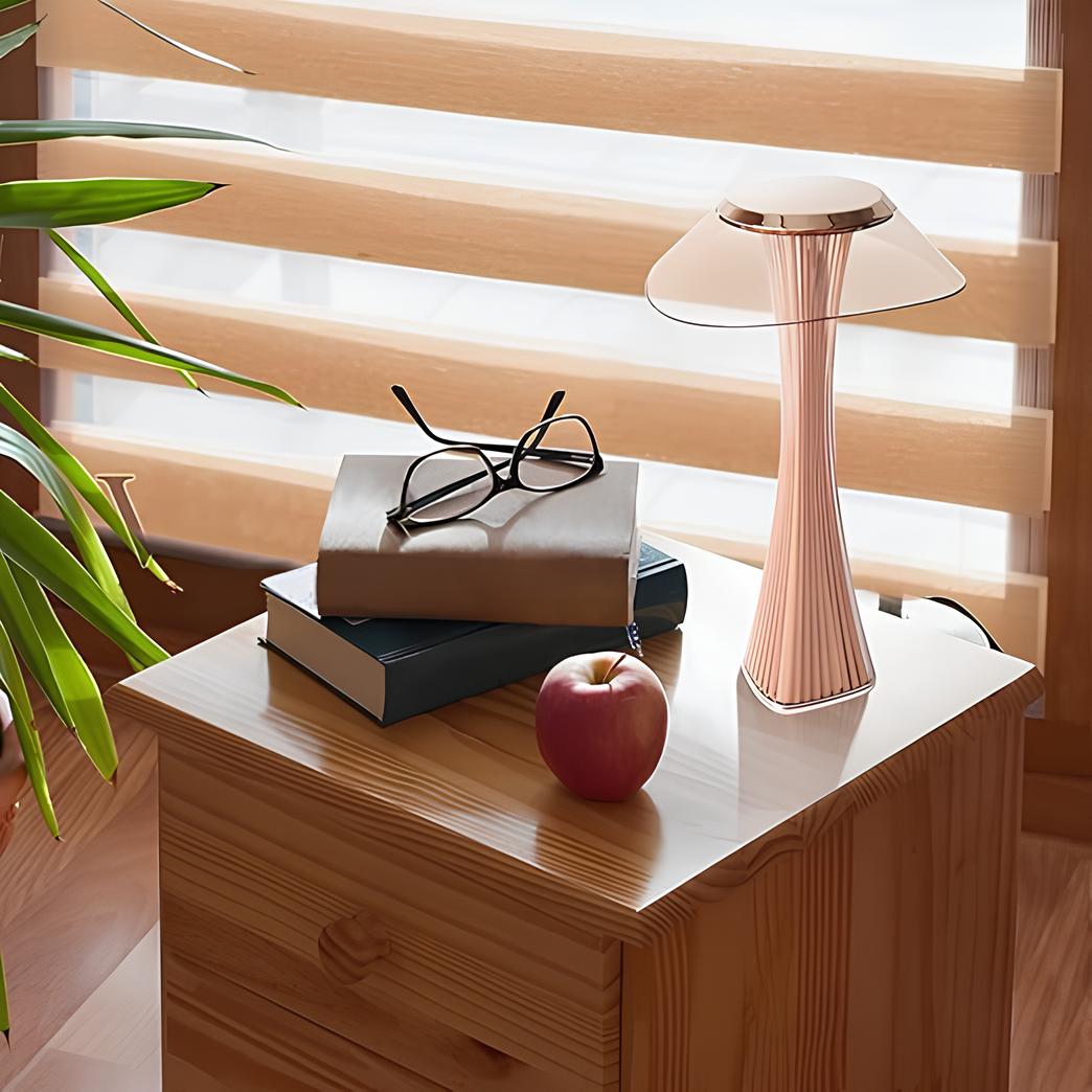 Lampe Flare Sculptée | Lampe de Table LED Nordique