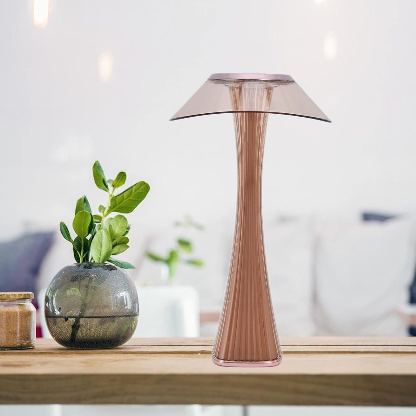 Lampe Flare Sculptée | Lampe de Table LED Nordique