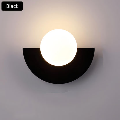 Floroux Half-Circle Wall Sconce Nordic | Modern Design | LED Lighting | Energy Saving