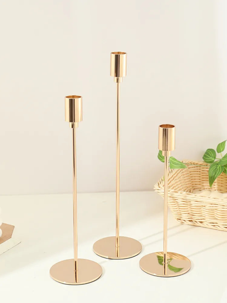 Bougeoir vintage | Support de bougie en laiton