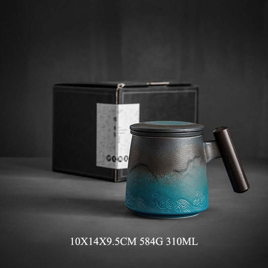 Tasse traditionnelle avec couvercle