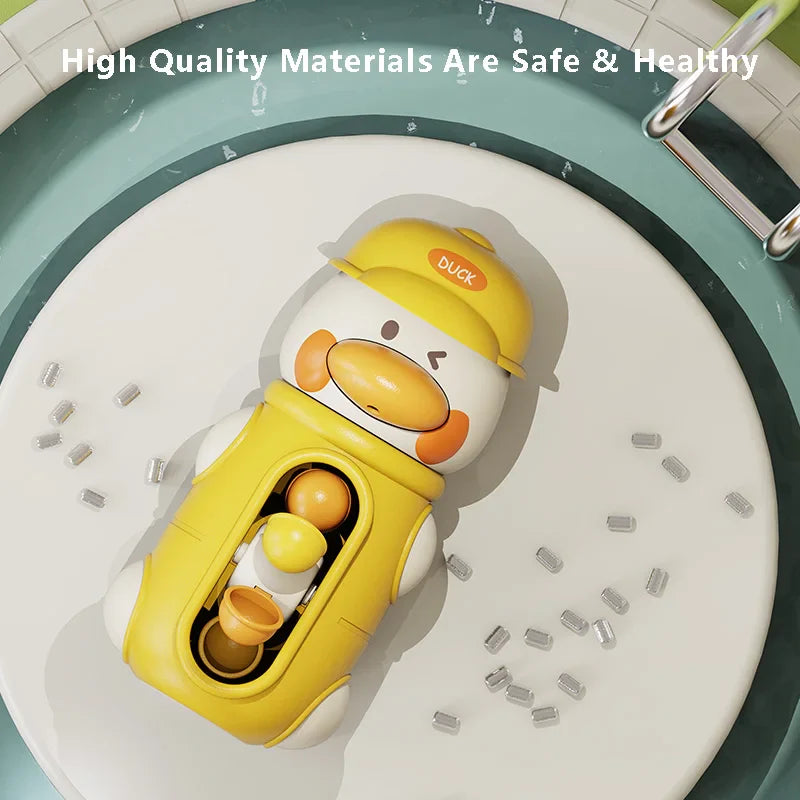 Jouets de jeu d'eau canard et éléphant adorables pour bébés - Parfait amusement estival à la baignoire pour enfants de 6 mois et plus