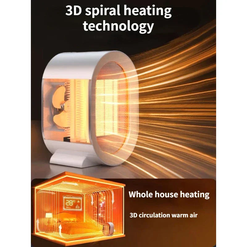 Chauffage électrique portable 1200 W