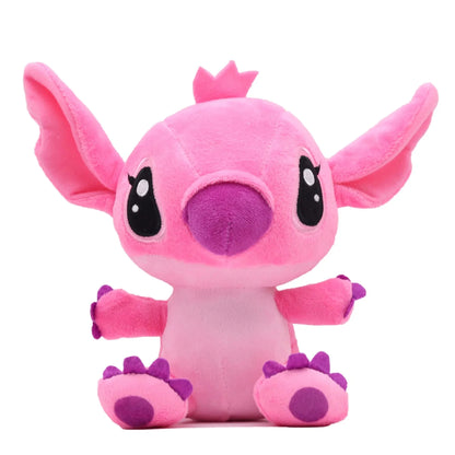 Poupée en peluche Disney Stitch écologique - Animal en peluche doux, 20 cm-25 cm (7,8-9,8 pouces) Cadeau pour les anniversaires des enfants