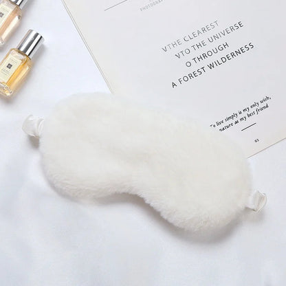 Douceur Câline – Masque Oculaire en Soie Luxe pour le Sommeil