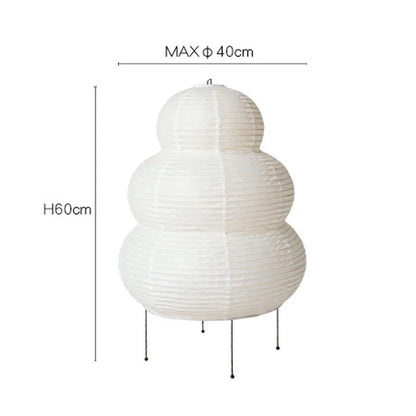 Floroux Adjustable Table Lamp | Japanese Rice Paper | Soft Light for Office and Home