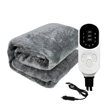 ChauffAuto - Couverture Chauffante 12V Lavable pour SUV et Camion