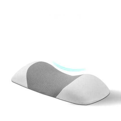 Coussin ergonomique de soutien lombaire en mousse à mémoire de forme – Soutien optimal pour le dos pour les dormeurs sur le dos, idéal pour dormir au lit