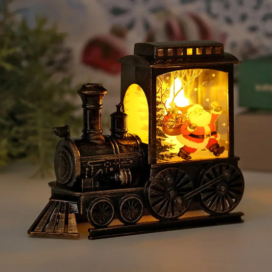 Lampe de Train Nostalgique – Éclairage Rétro