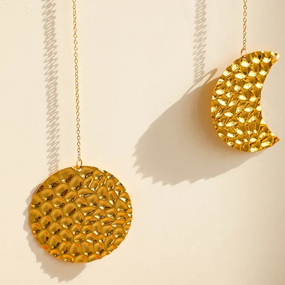 Floroux Décoration Murale Métal Lune | Design Murale Moderne | Décoration Mystique pour la Maison | Accent Intemporel