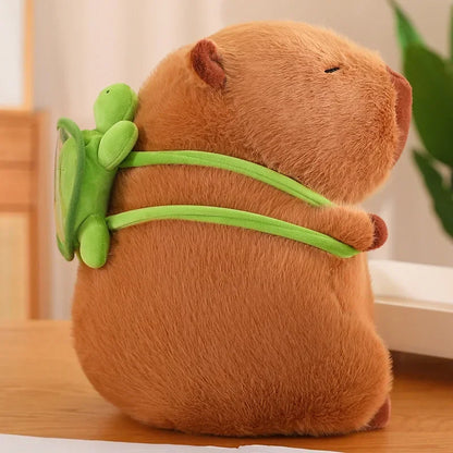 Floroux Capybara - Jouet en peluche doux pour un plaisir et des aventures sans fin