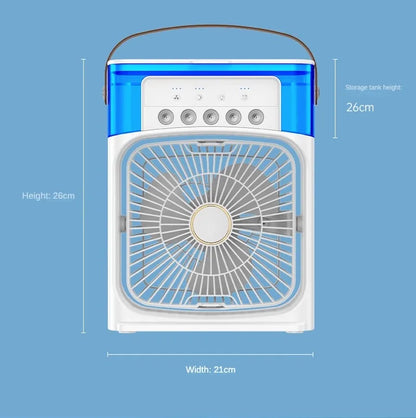 Floroux Mist Fan | Portable Air Cooler | Perfect for Home and Travel