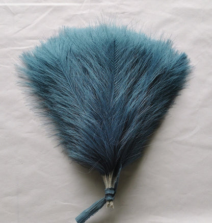 20Pcs Bohémien Fluffy Herbe de Pampas Artificielle Colorée