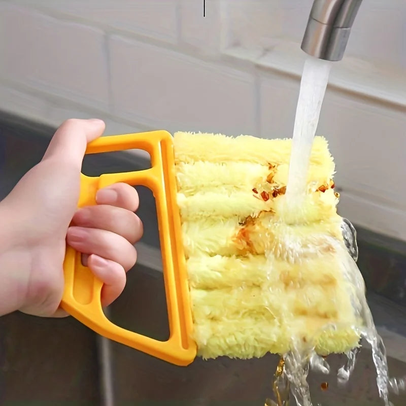 Brosse de nettoyage pour stores enrouleurs détachables - Écologique et lavable