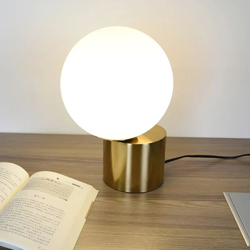 Floroux Globe Lamp Design Diagonal | Modern LED Table Lamp | Decorative Lighting for the Home