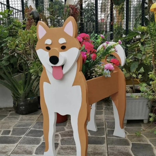 Charming garden animal figures made of PVC