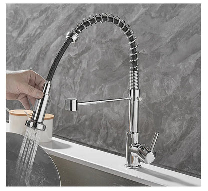 Floroux double outlet faucet | Modern design | Multifunctional kitchen faucet | High-quality materials