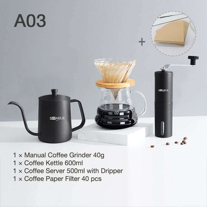 Coffret cadeau classique pour amateur de café filtre