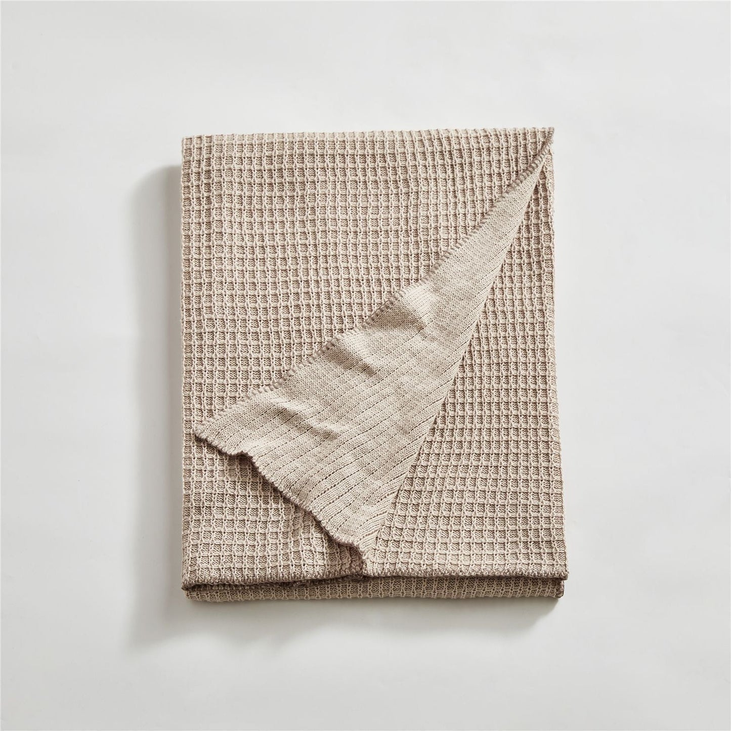 Couverture en coton gaufrée | Chaleur infinie à la maison