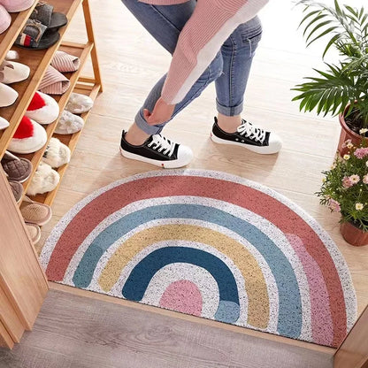BrightStep – Tapis de porte arc-en-ciel coloré