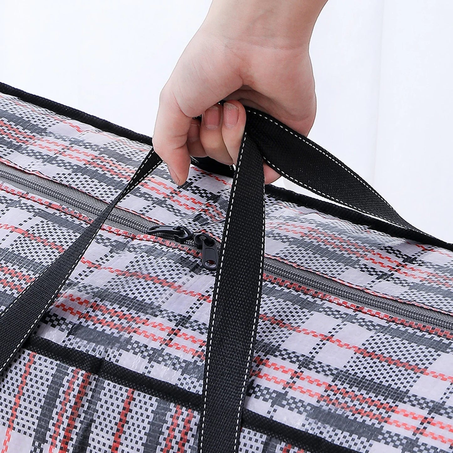Sac de voyage tissé : Résistant aux rayures et imperméable