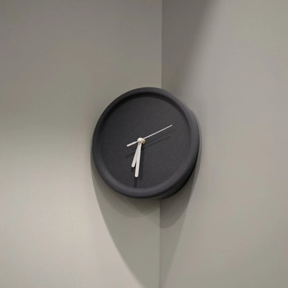 SilentCorner Horloge - Horloge mural silencieux élégant sans perçage