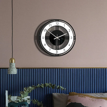 Floroux | Grand horloge murale en acrylique