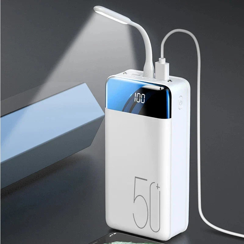 Batterie externe portable haute capacité 10000mAh avec écran LED pour iPhone 13, Samsung S22 et Xiaomi