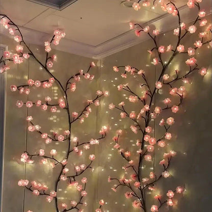 PetalGlow - Envoûtante guirlande lumineuse LED Sakura