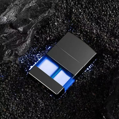 Floroux Briquet à gaz métallique robuste | Design Old School | Durable & Fiable