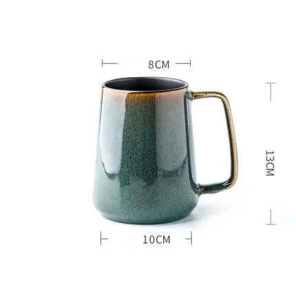 700ml Très grande tasse en céramique contemporaine
