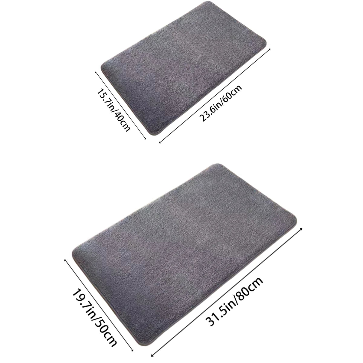 Tapis ÉpongeMax – Tapis de Bain Super Absorbant et Antidérapant en Velours de Corail