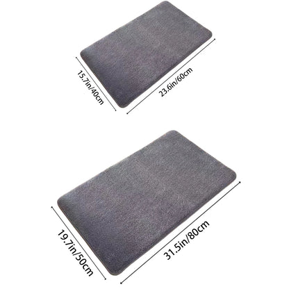 Tapis ÉpongeMax – Tapis de Bain Super Absorbant et Antidérapant en Velours de Corail