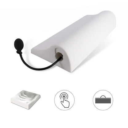 Cervical - Coussin de Mémoire Ergonomique Luxe avec Dureté Ajustable