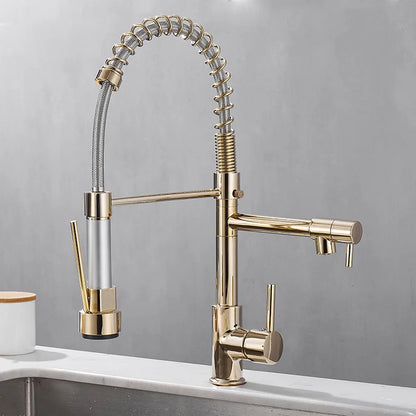 Floroux double outlet faucet | Modern design | Multifunctional kitchen faucet | High-quality materials