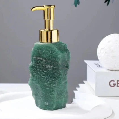 Floroux | Distributeur de savon en pierre précieuse | Élégance pour votre salle de bain