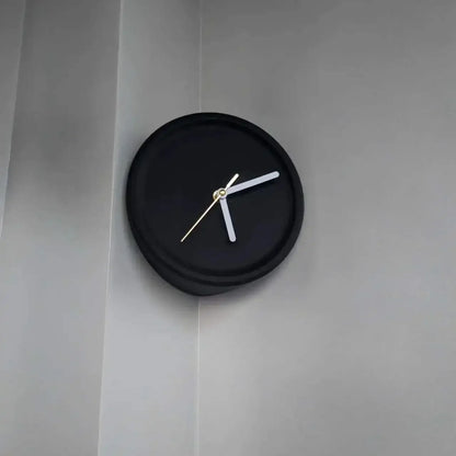 SilentCorner Horloge - Horloge mural silencieux élégant sans perçage