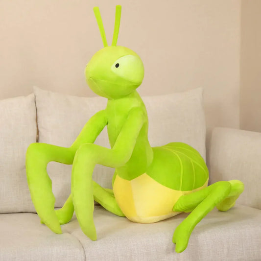 Floroux - Mante religieuse douillette pour enfants : Le compagnon parfait pour l'imagination et l'aventure