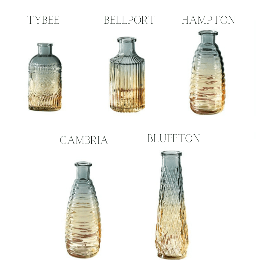 Floroux Gradient Glass Vases | Modern Design | Stylish Home Accessories