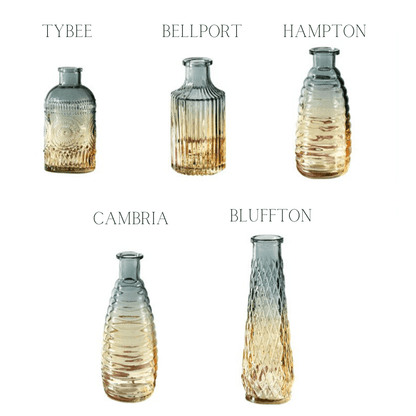 Floroux Gradient Glass Vases | Modern Design | Stylish Home Accessories