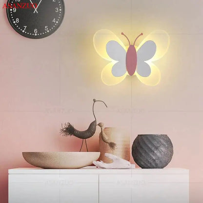 ButterflyGlow – Applique LED en forme de papillon pour la chambre