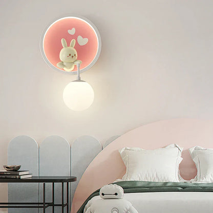 RomanticWall Light – Lampe murale d'animaux ludique pour enfants