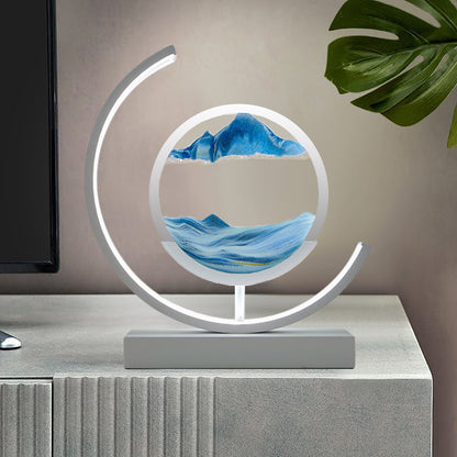 3D-LED-Lampe "Sables du Temps"
