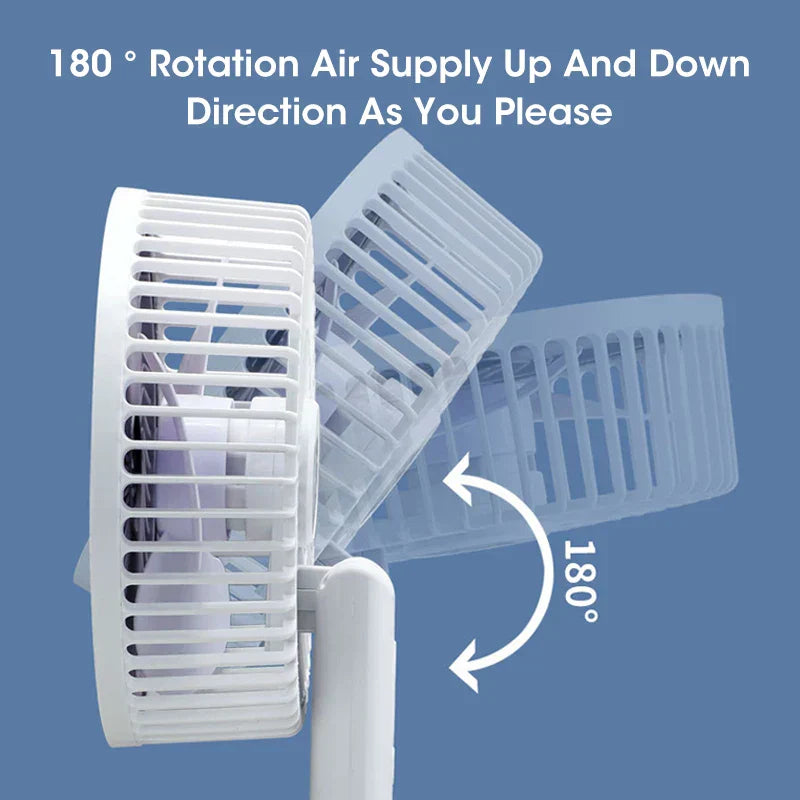 BreezeWave 4-en-1 Ventilateur - Refroidissement Puissant pour Chaque Situation