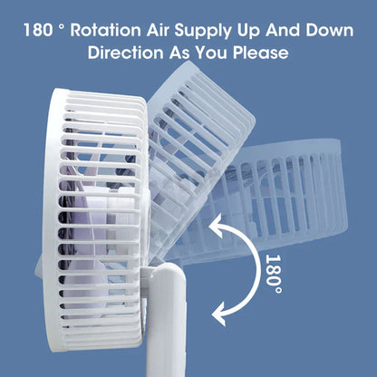 BreezeWave 4-en-1 Ventilateur - Refroidissement Puissant pour Chaque Situation