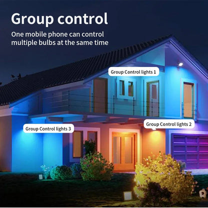 Tuya Zigbee Smart Wireless LED Downlights - RGB Wifi Contrôlé via SmartLife Google Alexa Apps