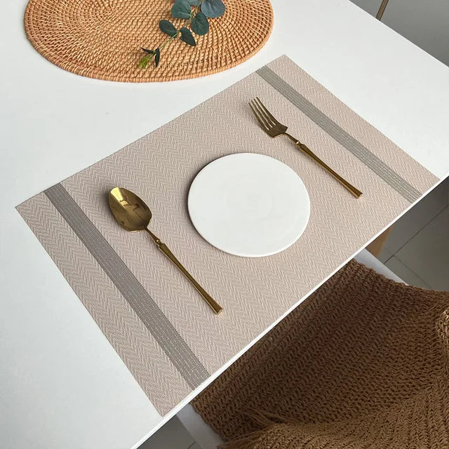 Floroux - Set de sous-plat élégant