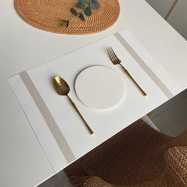 Floroux - Set de sous-plat élégant